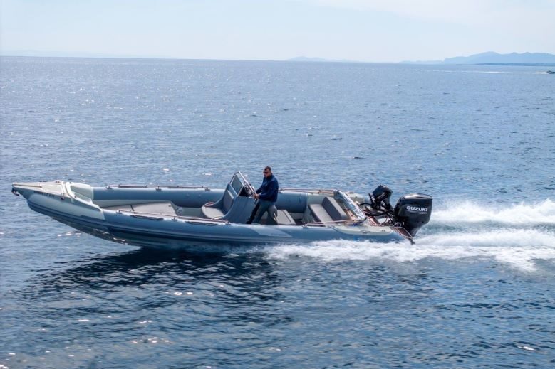 Athens Hydra sea transfer with high-speed RIB boat - private Saronic Gulf boat cruise with Marvel 960 rib rental