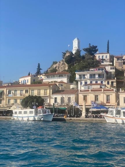 Saronic Islands Boat Tours to Poros private boat tour with RIB