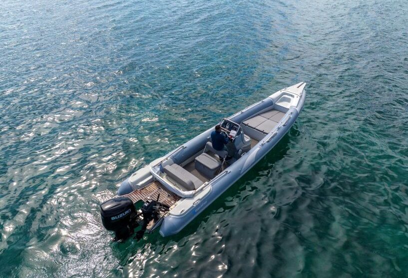 Saronic Gulf boat cruises and sea transfer to hydra and spetses with Marvel 960 rib rental